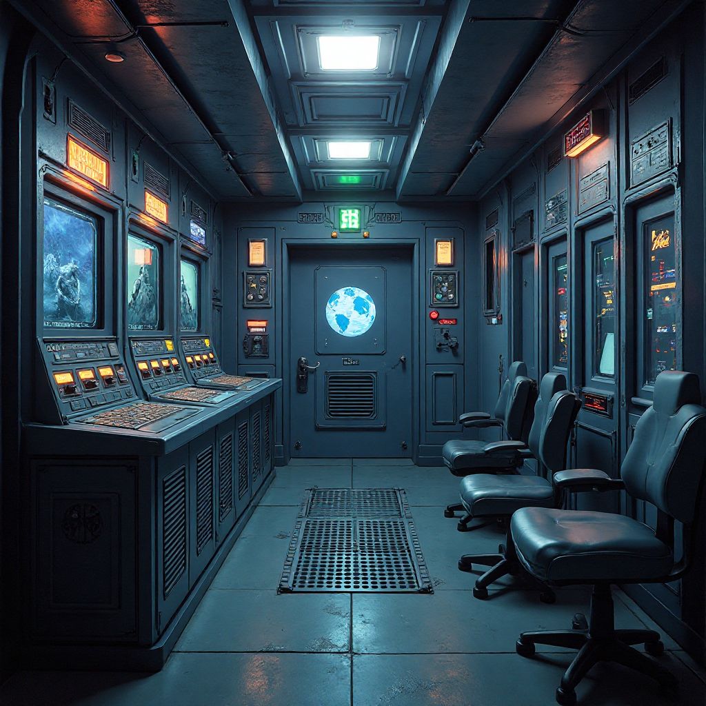 Space Station Omega Room